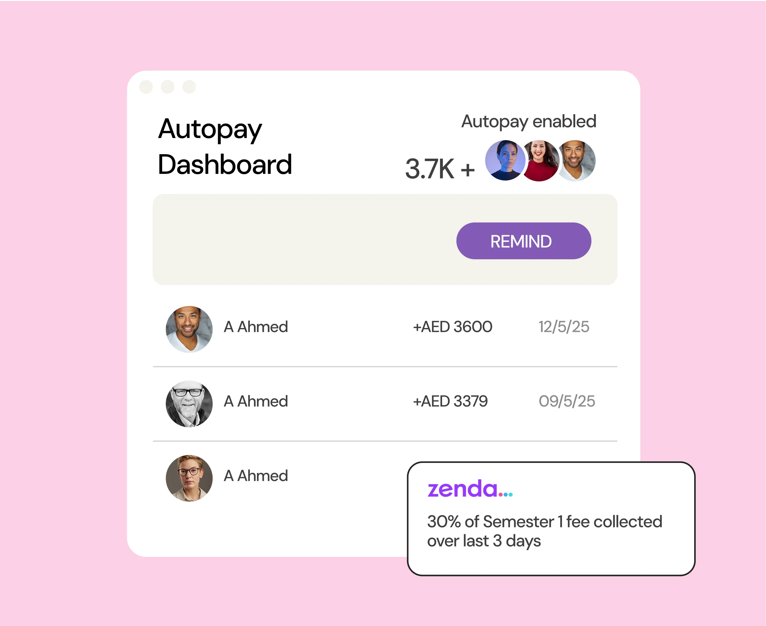 Increase predictability via auto-payments